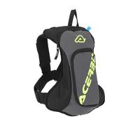 Acerbis Sac à dos d'hydratation Acqua Logo 5 L Gris/Noir/Jaune Néon