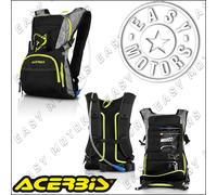 Acerbis Sac À Dos Porte Bouteille H2O Drink 10 Litres Noir/Jaune