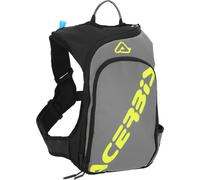 Acerbis sac à dos d'hydratation Sather Logo 9 L Gris/Noir/Jaune Néon