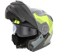 Acerbis Serel, casque rabattable XS Mat Noir/Gris/Jaune Néon Mat Noir/Gris/Jaune Néon