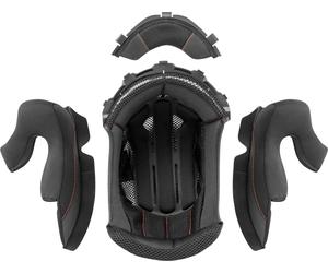 Acerbis Serel, doublure intérieure/joues S Noir Noir