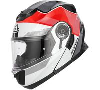 Acerbis Serel Logo Casque, Blanc/Rouge/Noir, Taille XS (53/54)