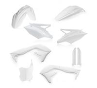 Acerbis Set Carénage Plastique Blanc Kawasaki Kxf 450 - USA 2018 0022989.030