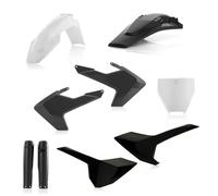 Acerbis Set Carénage Plastique Noir/Blanc Husqvarna FC 250 2016 2017 2018