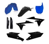 Acerbis Set Carénage Plastique Noir/Bleu Yamaha YZ 250 F 2014-2016 2017 2018