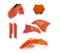Acerbis Set Carénage Plastique Orange KTM Sx-F 250 2008 2009 2010 0013977.010