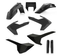 Acerbis Set Carénage Plastique Pour Husqvarna Noir Fe 250 2017 2018 2019