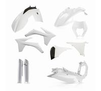 Acerbis Set Carénage Plastique Pour KTM Blanc KTM EXC 125 2012 2013 0016234.030
