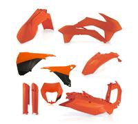 Acerbis Set Carénage Plastique Pour KTM Orange KTM EXC 125 2014 2015 0017204.010