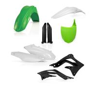 ACERBIS Kit Complet Plastiques Vert Noir Pour Kawasaki 450 KX F 2012-2012
