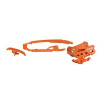 Acerbis Set Chas D'Aiguille Chaîne / Tuyau de Chaîne Orange Ec 250 2021-2023