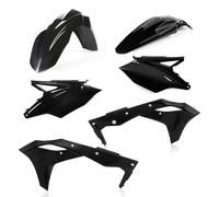 Acerbis Set Plastique Noir Kawasaki KX 250 F 2017 0022377.090