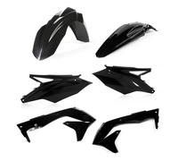 ACERBIS 0022987.090 Set Carénage Plastique pour Kawasaki Kxf 450 2018 USA Noir