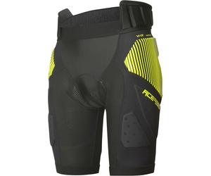 Acerbis Soft Rush Shorts protecteurs, noir/jaune, Taille M