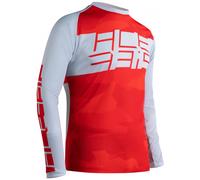 Acerbis Speeder Maillot VTT, gris-rouge, taille 2XL pour homme