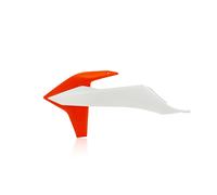 Acerbis Spoiler Radiateur Blanc / Orange KTM EXC 150 Tpi 2020-2023 0023500.229