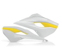 Acerbis Spoiler Radiateurs Blanc/Jaune Husaberg Fe 250 2013 2014 0017698.234