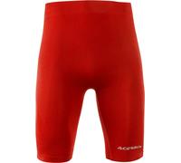 Acerbis Sports Evo Shorts, caleçon fonctionnel 4XS/3XS Rouge Rouge