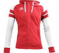 Acerbis Sports Kemari, sweat à capuche zippé L Rouge/Blanc Rouge/Blanc