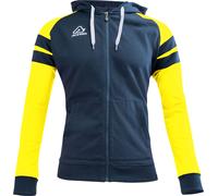 Acerbis Sports Kemari, sweat à capuche zippé M Bleu Foncé/Jaune Bleu Foncé/Jaune