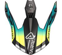 Acerbis Steel Carbon, pic Mat Noir/Turquoise/Jaune Néon Mat Noir/Turquoise/Jaune Néon