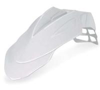 Acerbis Supermoto Fender avant, Blanc, Taille unique