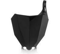 ACERBIS support de plaque d'immatriculation avant noir pour HONDA