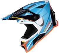 Acerbis T711, casque de motocross XS Bleu Clair/Noir/Blanc/Orange Bleu Clair/Noir/Blanc/Orange