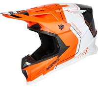 Acerbis T711, casque de motocross L Orange/Blanc/Noir Orange/Blanc/Noir