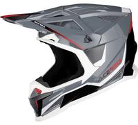 Acerbis T711, casque de motocross M Gris/Noir/Rouge Gris/Noir/Rouge
