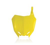 ACERBIS Tableau Porte-Nombre Avant Jaune pour Suzuki 250 Rmz 4T 2010-2018