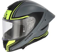 Acerbis Tarmak-X, casque intégral M Gris/Noir/Jaune Néon Gris/Noir/Jaune Néon