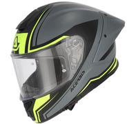 Acerbis Tarmak-X Logo Casque, gris-jaune, taille XS pour homme