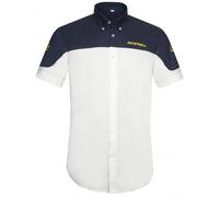 Acerbis Team chemise, Blanc/Noir, Taille XL