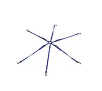 Acerbis Tie vers le Bas Araignée Bleu 0025275.040