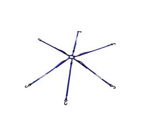 Acerbis Tie vers le Bas Araignée Bleu 0025275.040