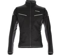 Acerbis Track Softshell Veste moto, noir/gris, Taille 3XL