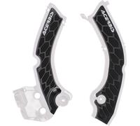 Acerbis Triumph TF 250/450, Protection de cadre X-Grip Blanc/Noir Blanc/Noir