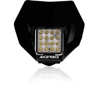 Acerbis Universal, masque de phare Noir Noir