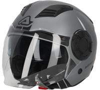 Acerbis Vento Casque Jet, gris, Taille M (57/58)