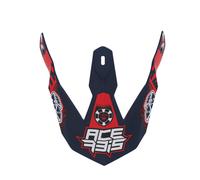 Acerbis Visiera Casque Linear Bleu/Rouge 0024506.253