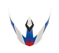 Écran Casque Acerbis Flip Blanc/Bleu/Rouge Blanc,Bleu,Rouge