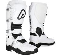 Acerbis Whoops, bottes 47 EU Blanc/Noir Blanc/Noir