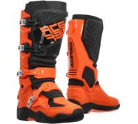 Acerbis Whoops Bottes de motocross, Orange/Noir, Taille 43