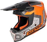 Acerbis Whoops, casque de motocross XXL Gris/Orange/Noir Gris/Orange/Noir
