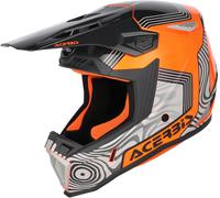 Acerbis Whoops, casque de motocross XL Gris/Orange/Noir Gris/Orange/Noir
