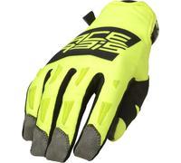 Acerbis WP Homologated Gants Motocross, jaune/noir, Taille S