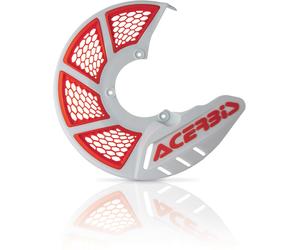 Acerbis X-Brake 2.0 Couverture de disque avant, Blanc/Orange, Taille unique