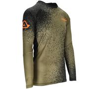 Acerbis X-Duro 2.0 Maillot de motocross, Vert militaire, Taille M