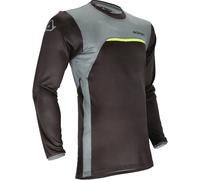 Acerbis X-Duro Maillot de motocross, noir-jaune, taille L pour homme